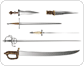 thrusting and cutting weapons image