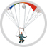 parachuting image