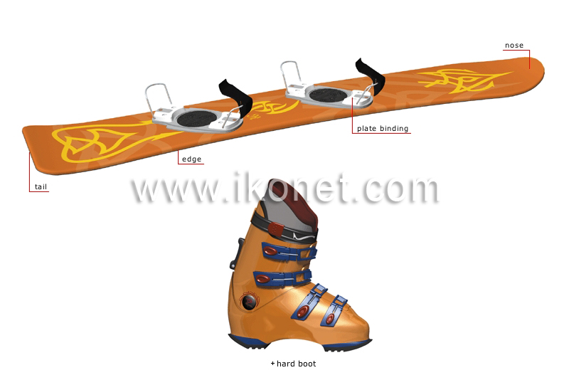 alpine snowboard image