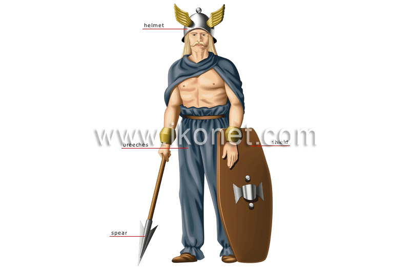 Gallic warrior image
