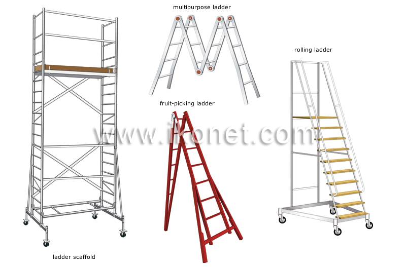 ladders and stepladders image