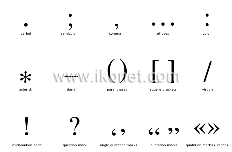 punctuation marks image