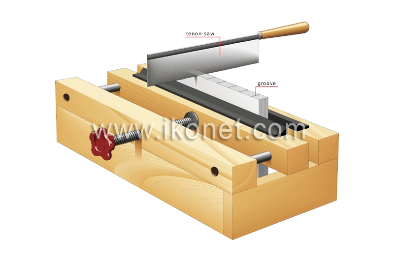 sawing-in image