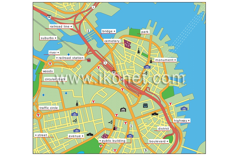 urban map image