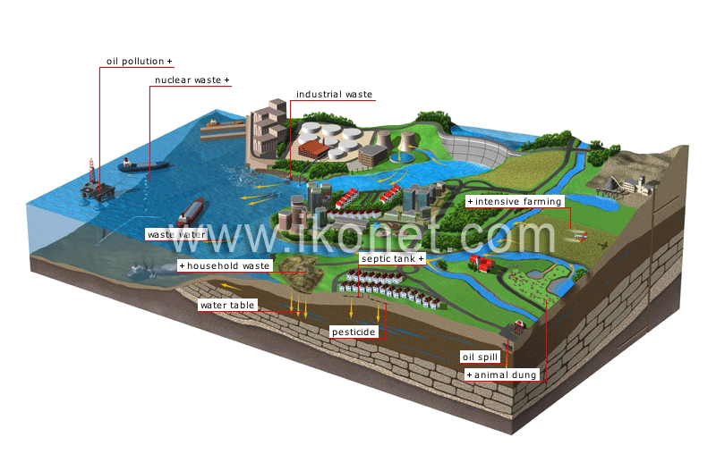 water pollution image