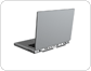 ordenador portátil: vista posterior image