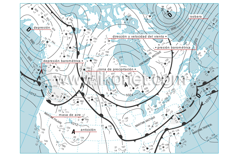mapa meteorológico image