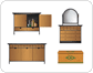 meubles de rangement