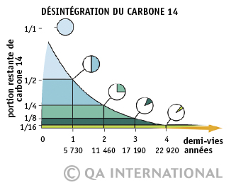 Désintégration du carbonne