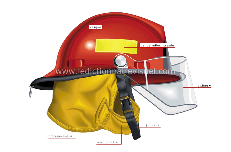 casque de pompier image