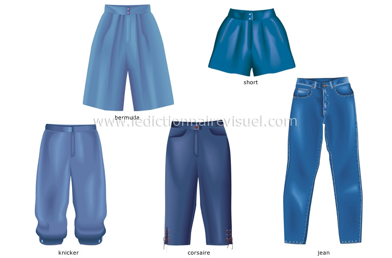exemples de pantalons image