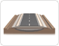 cross section of a road image