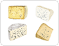 blue-veined cheeses