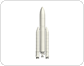 cross section of a space launcher (Ariane V) image