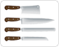 examples of kitchen knives
