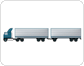 tandem tractor trailer image