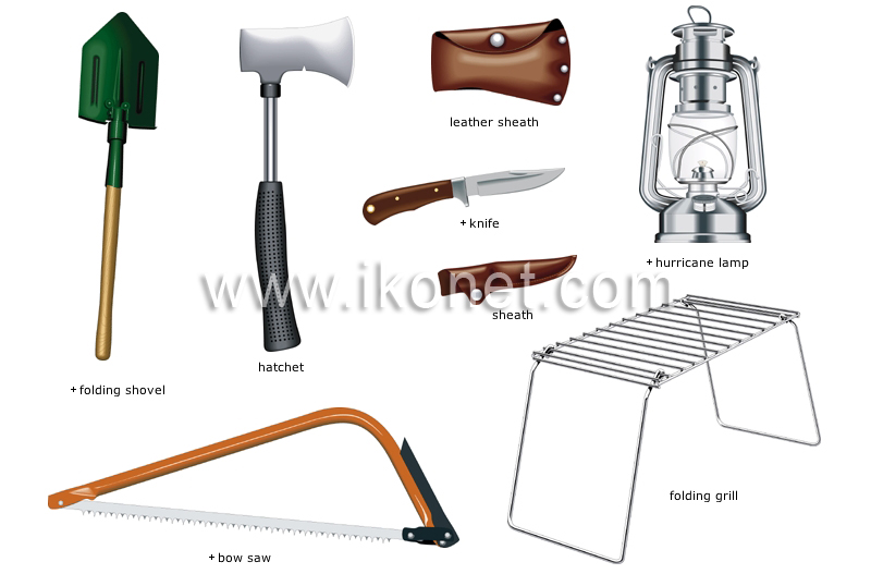 camping equipment image