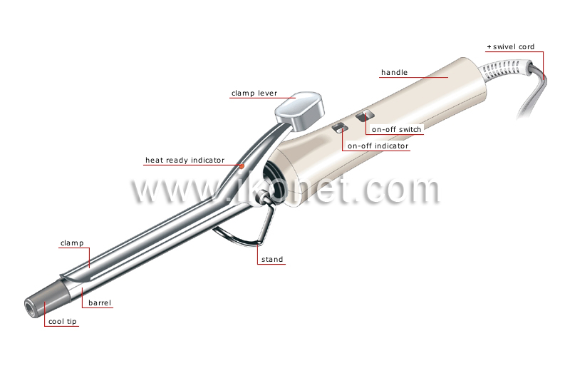 curling iron image