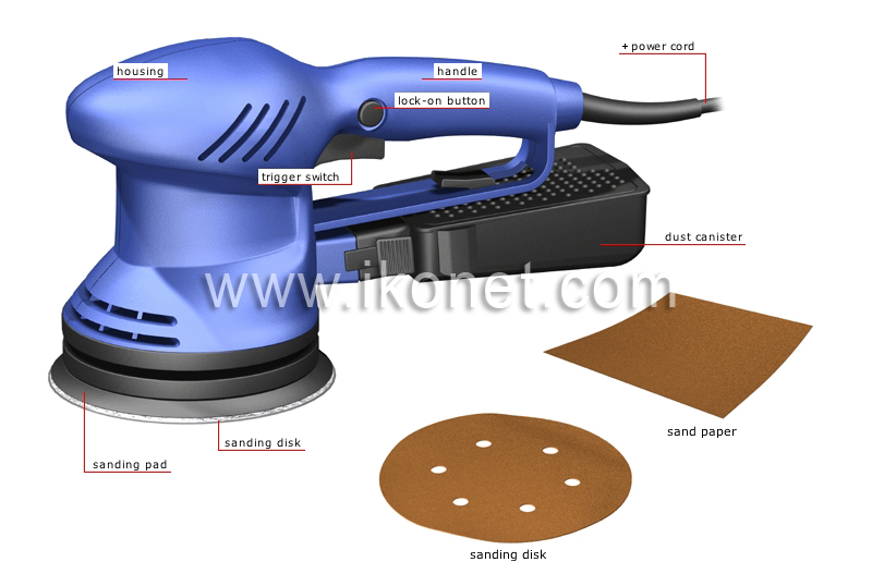 random orbit sander image