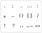 signos de puntuación image