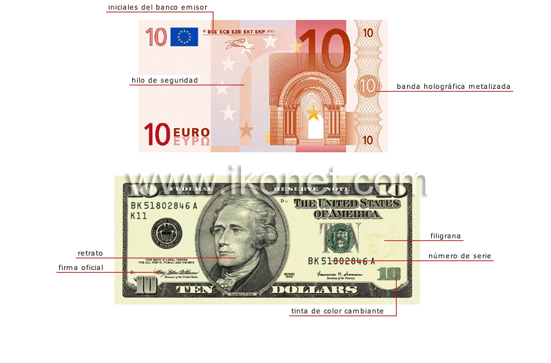 billete: recto image