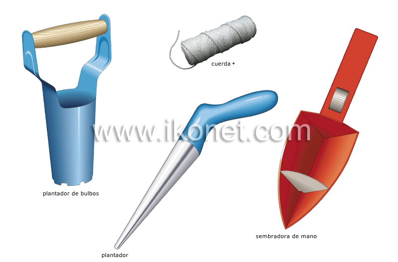 herramientas para sembrar y plantar image