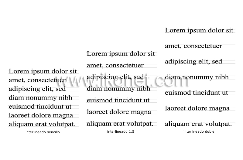 interlineado image