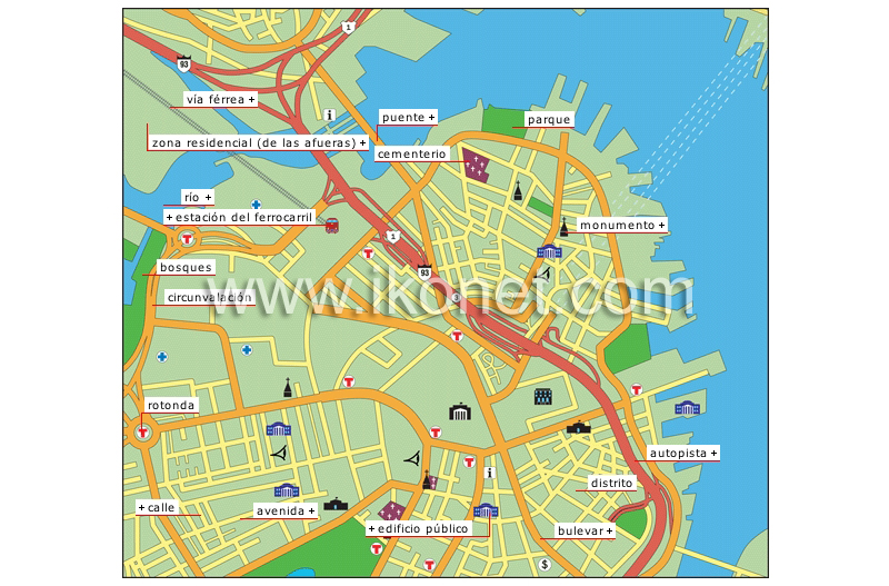 mapa urbano image