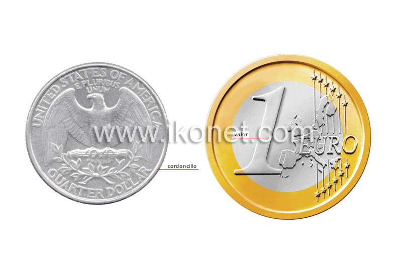 moneda: reverso image