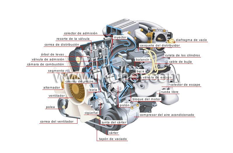 motor de gasolina image