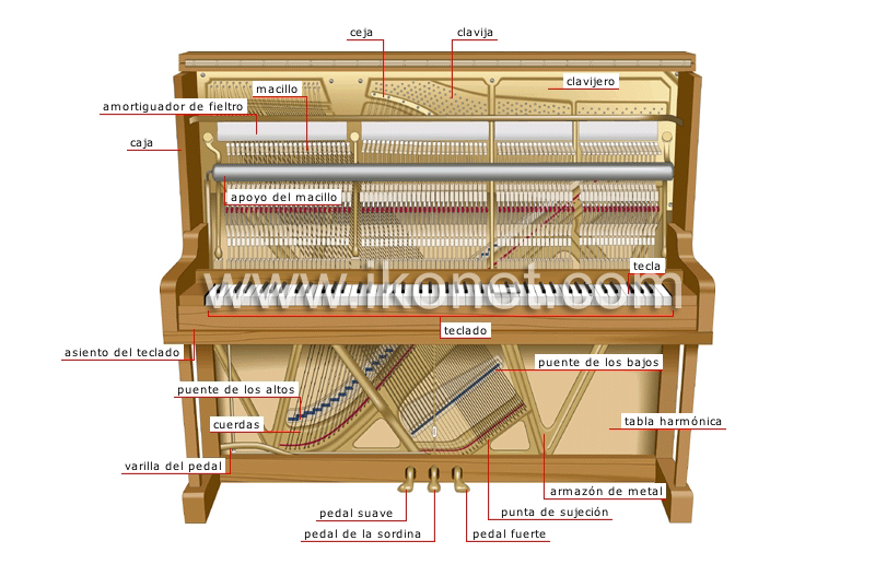 piano vertical image