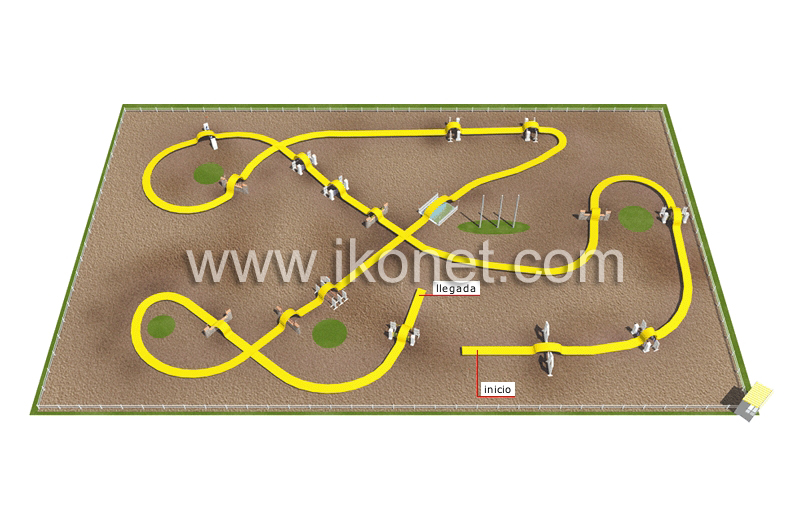 pista para salto de obstáculos image