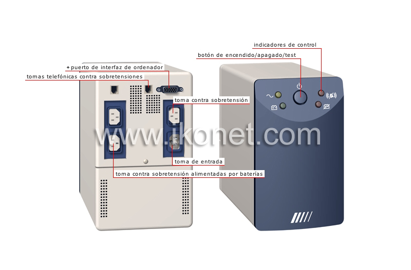 sistema de alimentación ininterrumpida (SAI/UPS) image
