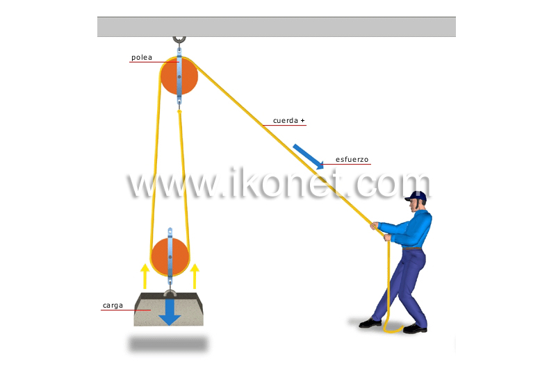 sistema de doble polea image