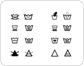 symboles d’entretien des tissus