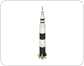 coupe d’un lanceur spatial (Saturn V)