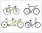 exemples de bicyclettes