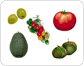 légumes fruits image