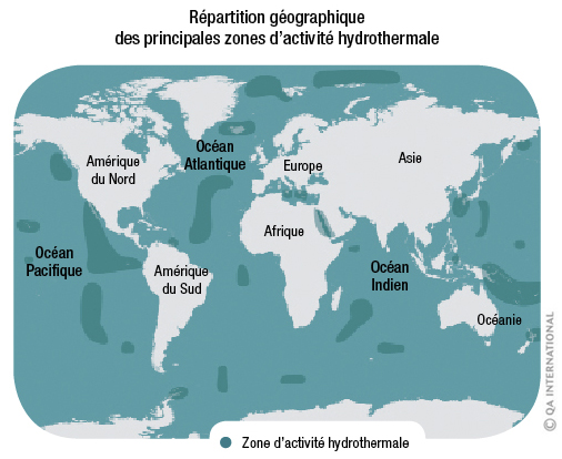 Carte des eaux profondes