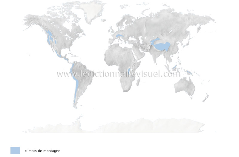 climats de montagne image