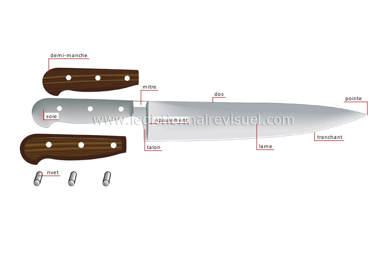 couteau de cuisine image