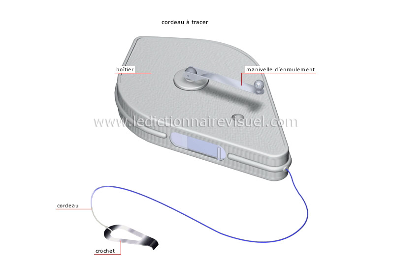 menuiserie : instruments de traçage et de mesure image