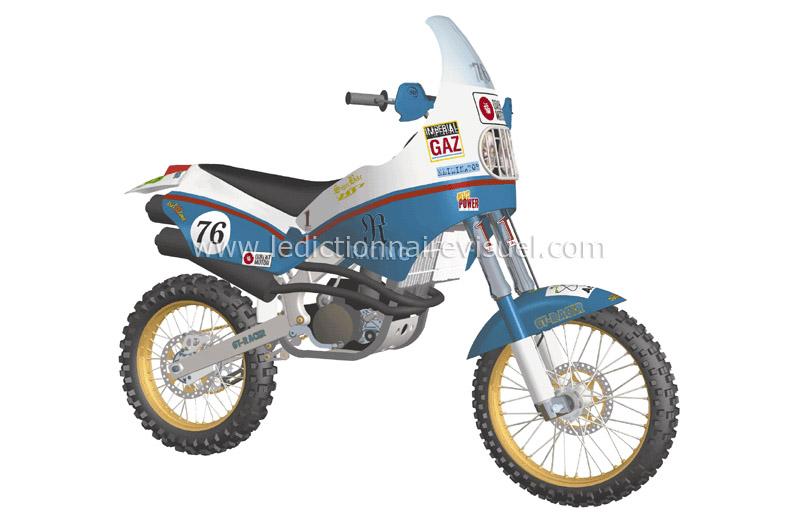 moto de rallye image