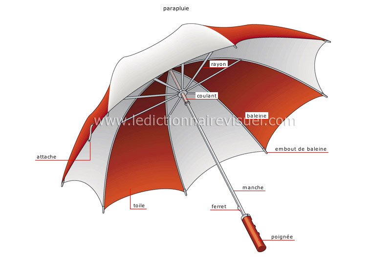 parapluie et canne image