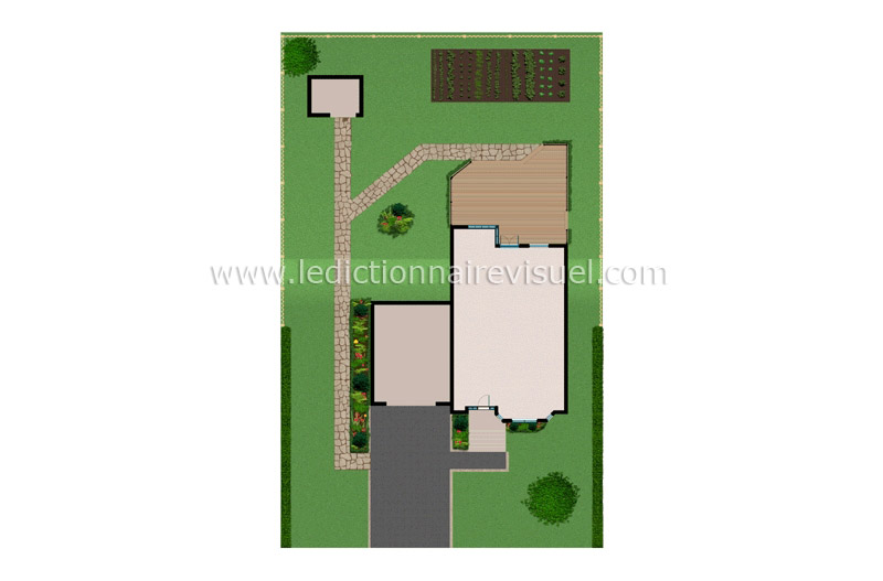 plan du terrain image