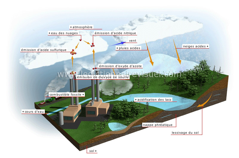 pluies acides image