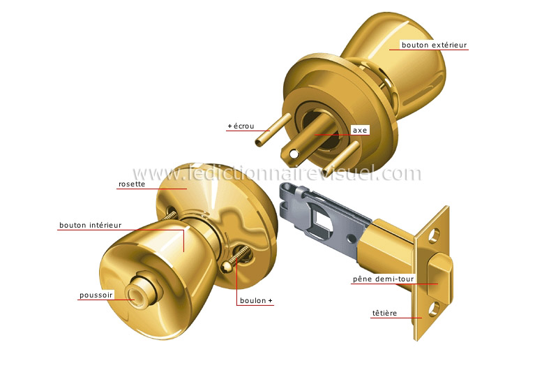 serrure tubulaire image