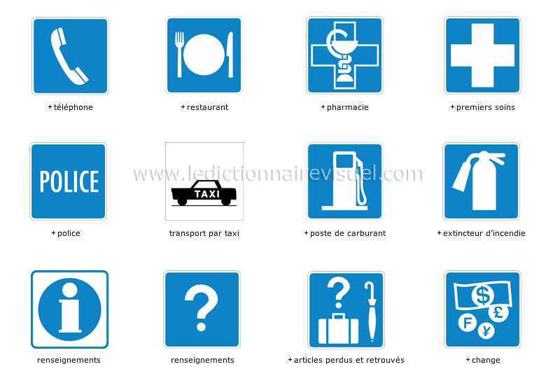 symboles d’usage courant image